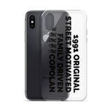 Copolan Street Motivated Clear Case for iPhone®