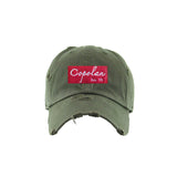 Copolan Box-Logo Distressed Dad Hat